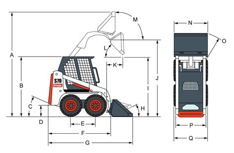 skid steer lift bucket height